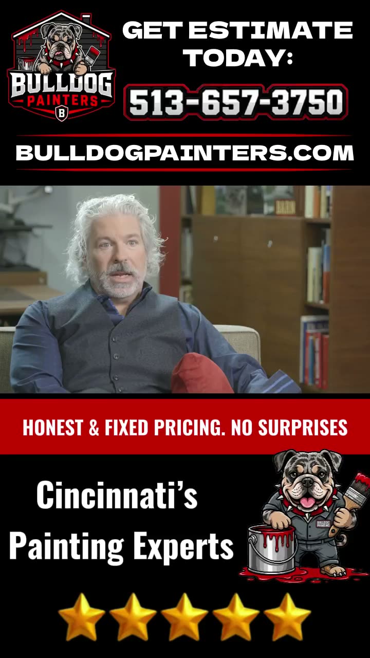 Brian Foster of Cincinnati, OH on their commercial office repaint
