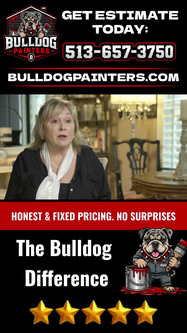 Pat K. of Cincinnati, OH on their interior repaint